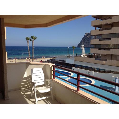 Apartamento en Calpe, playa de La Fossa, primera línea, AA