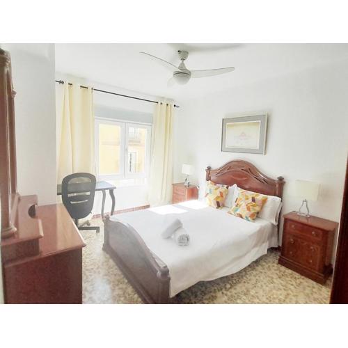 Apartamento en el centro amplio y confortable