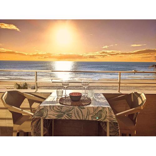 Apartamento en la playa con garaje
