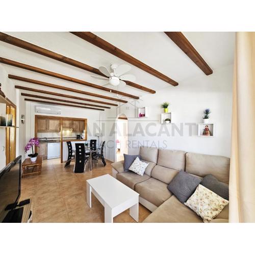Apartamento en la playa con terraza