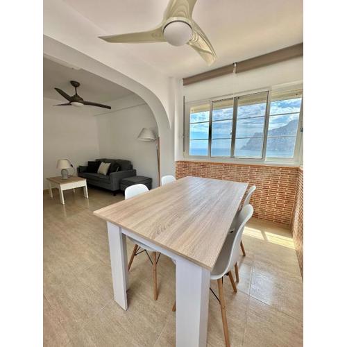 Apartamento en primera línea de la playa de Calpe
