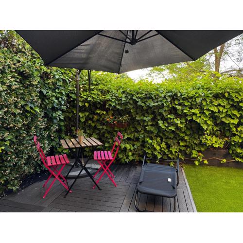 Apartamento-Estudio con jardín privado