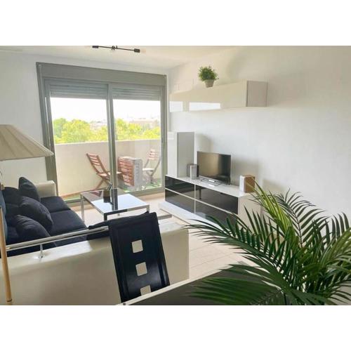 Apartamento moderno con vistas