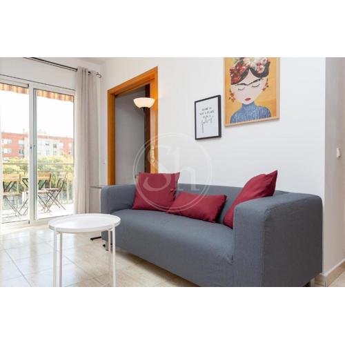 Apartamento para 3 con balcón