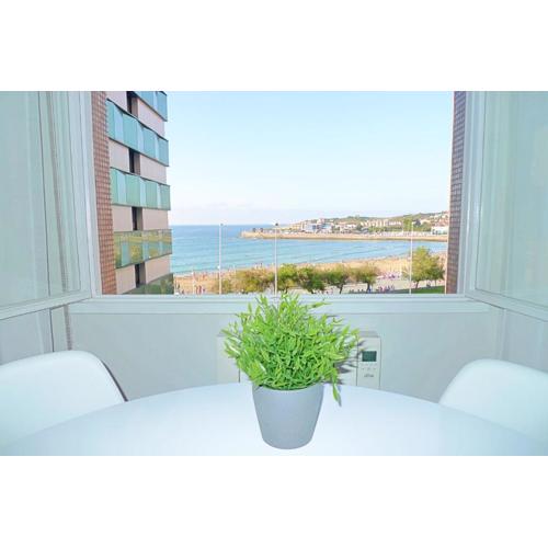 Apartamento San Lorenzo Playa. Vistas al mar.