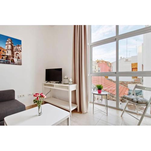 Apartamento terraza privada 2D MALAGA CENTRO