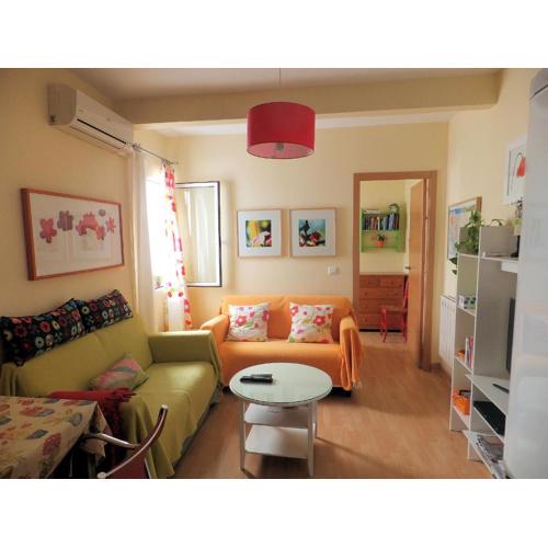 Apartamento Verde, tranquilo, 2 D, Parking Opcional