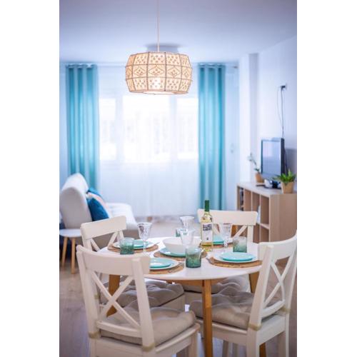 Apartamiento con naranjas