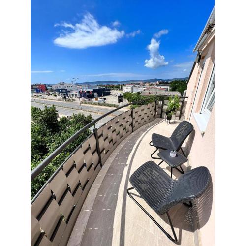 Apartman Prova Zadar s pogledom na more i besplatnim parkingom