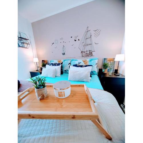 Apartment 50m2 - large double bed in a double room