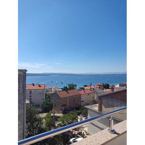 Apartment Ana with a Partial Sea View