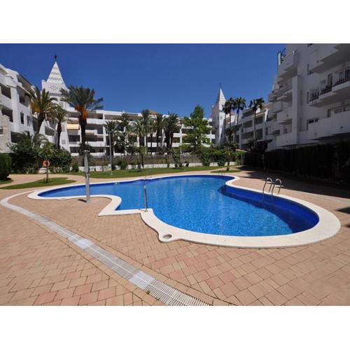 Apartment in Roses with pool view