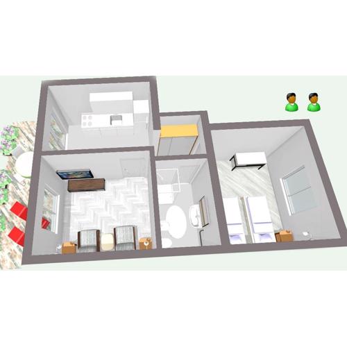 Apartment in Trogir with Seaview, Terrace, Air condition, WIFI (4655-1)