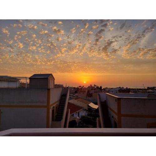 Apartment La Rosadela with sea view