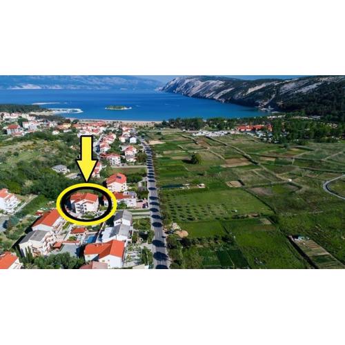 Apartments and rooms with parking space Lopar, Rab - 23825