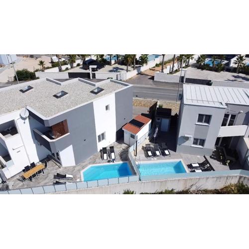 Apartments for 12 with 2 private pools