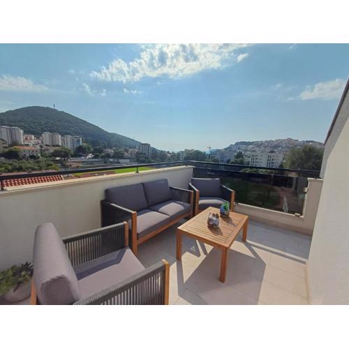 Apartments Mak & Lux - sea & sunset top view