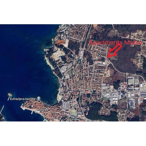 Apartments Matea in Finida Poreč 1km from the beach