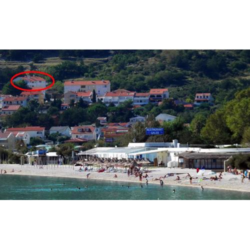 Apartments with parking spaces Baska, Krk - 24227