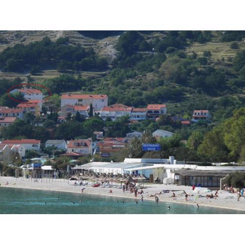 Apartments with parking spaces Baska, Krk - 24229