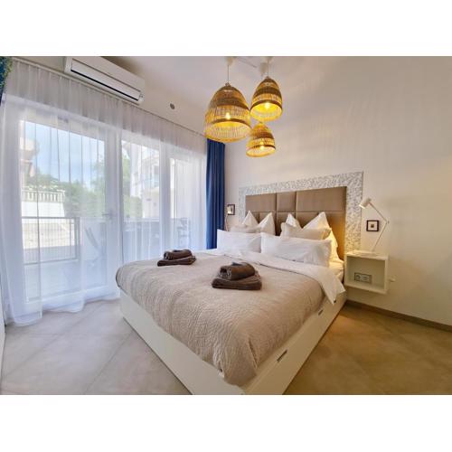App Coba-40m zum Meer, Terrasse, Parkplatz, 50 Zoll Smart TV
