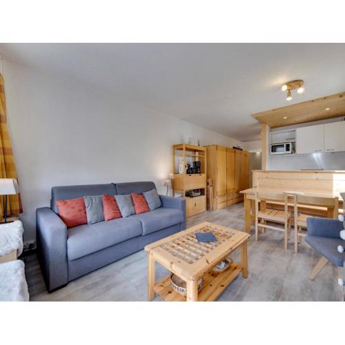 Appart T2 4 pers, ski aux pieds, en plein centre avec WIFI - FR-1-641-79