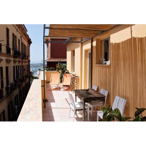 Appartamento con terrazza panoramica in Marina.