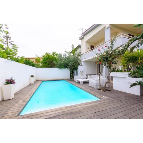 Appartamento in Villa con Piscina privata a 100 mt dlla spiaggia plaja