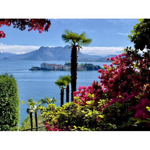 Appartamento vista Lago, giardino spiaggia a Stresa vista Isole Borromee e Golfo Borromeo - STRESAFLAT