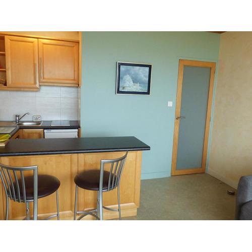 Appartement 1 chambre, 4 pers, parking privé, face mer, école de voile - FR-1-323-103