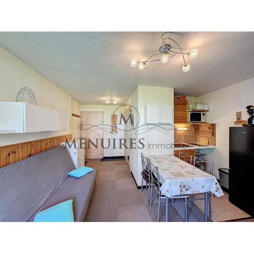 Appartement 2 pièces, 4 pers, ski aux pieds, balcon, parking gratuit - FR-1-178-374