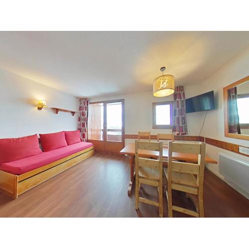Appartement 2 pièces au pied des pistes avec casier à ski et WiFi - FR-1-351-198