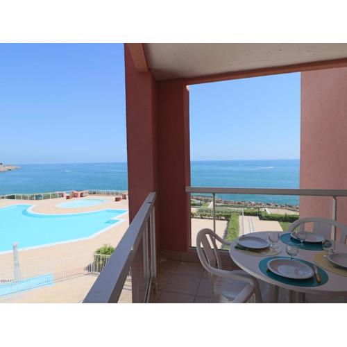 Appartement 2 pièces avec piscine et parking à Sète - FR-1-472A-147