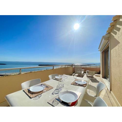 Appartement 2 pièces avec terrasse 25m² et parking à 50m de la plage - FR-1-338-114