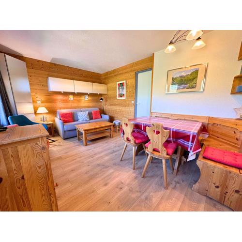 Appartement 2 pièces cabine pour 5 pers, skis aux pieds, balcon sud-ouest, Reberty 2000 - FR-1-452-252