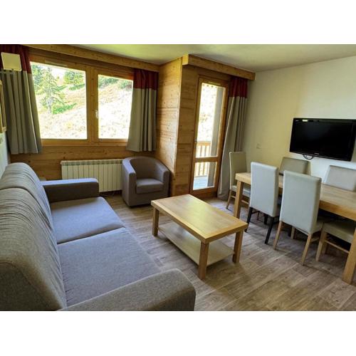 Appartement 2 pièces + cabine, ski aux pieds, piscine, espace bien-être, animaux admis, Belle Plagne - FR-1-181-2808