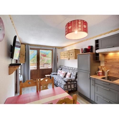 Appartement 2 Pièces + Coin Montagne, Terrasse, 5 Pers, Skis aux Pieds - Les Bruyères, Les Menuires - FR-1-178-88