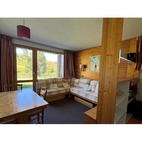Appartement 2 pièces, skis aux pieds, terrasse, animaux admis, Belle Plagne - FR-1-181-2299