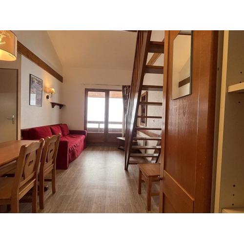 Appartement 3 pièces avec balcon, 6 pers, au pied des pistes, Plagne Soleil - FR-1-351-186