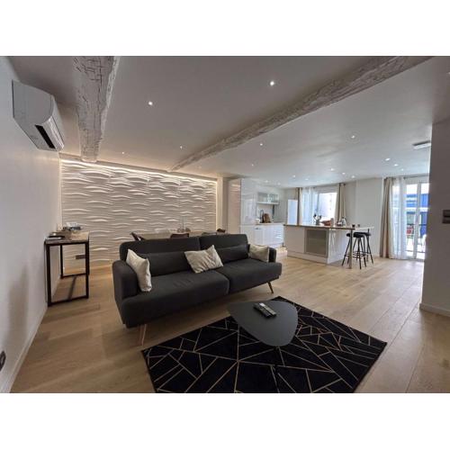 Appartement 3 Pièces Climatisé au Cœur de Sainte-Maxime, à 100m des Plages - FR-1-226-513