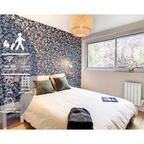 Appartement Ancely tout neuf déco aéro - parking gratuit - Proche Blagnac