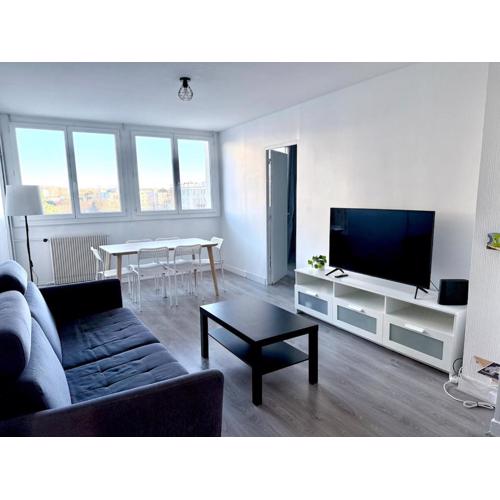 Appartement au pied du métro.