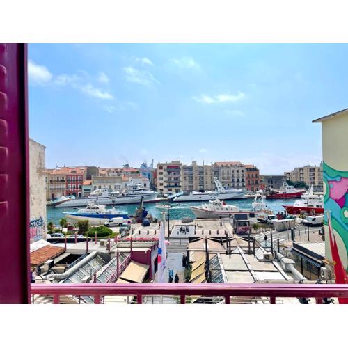 Appartement avec vue sur le port