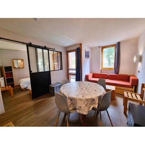 Appartement chaleureux 2 étoiles, animaux acceptés, proche pistes - FR-1-353-95