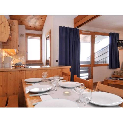 Appartement chaleureux au pied des pistes avec balcon, 3 pièces, 7 pers., animaux admis - FR-1-181-2200