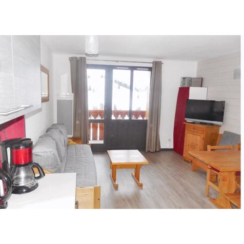Appartement charmant à La Plagne-Tarentaise avec balcon & vue