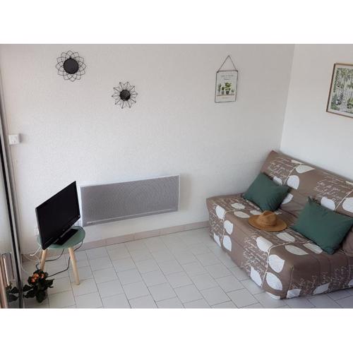Appartement climatisé avec loggia, parking privé et proche plage à Sète - FR-1-338-442