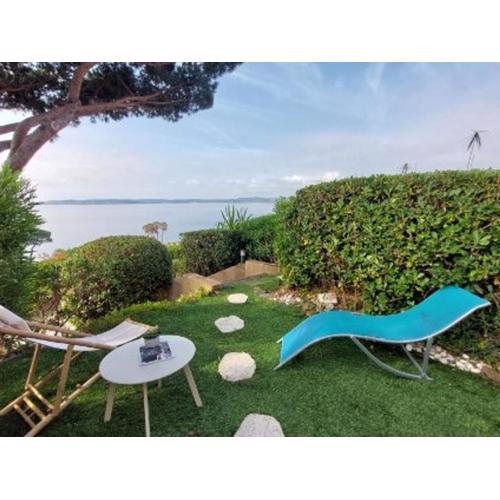 Appartement climatisé avec piscine, terrasse vue mer et parking à Sainte-Maxime - FR-1-780-38