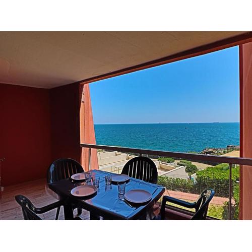 Appartement climatisé, parking, face à la mer à Sète - FR-1-472A-150