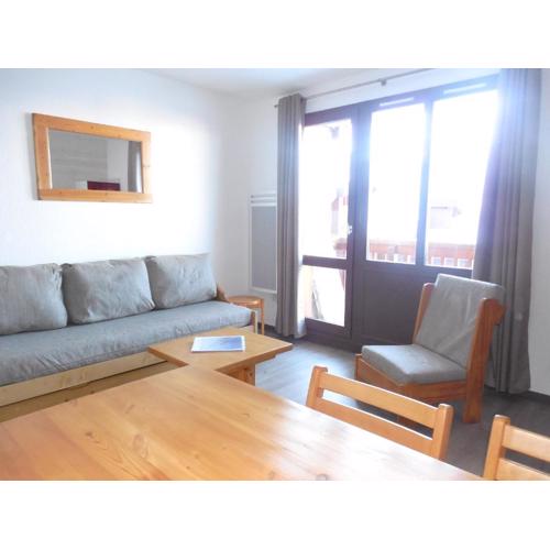 Appartement confortable à La Plagne-Tarentaise 34 m² avec balcon
